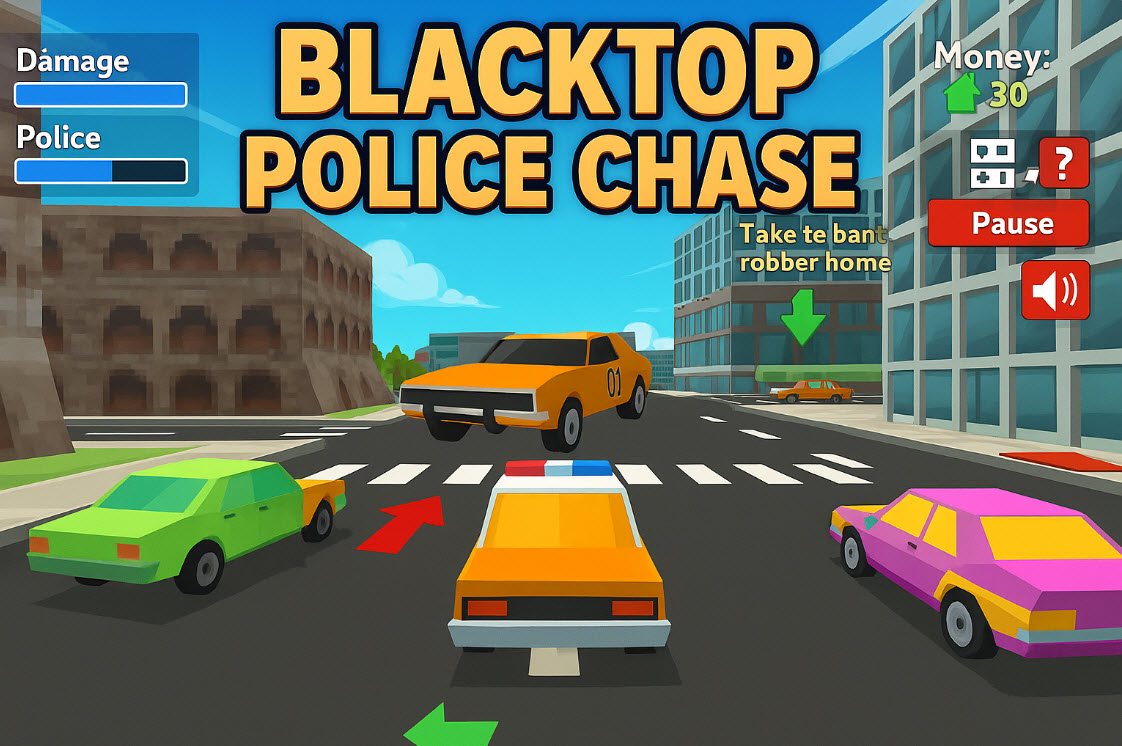 Blacktop Police Chase