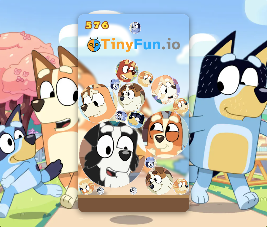 TinyFun Merge Bluey