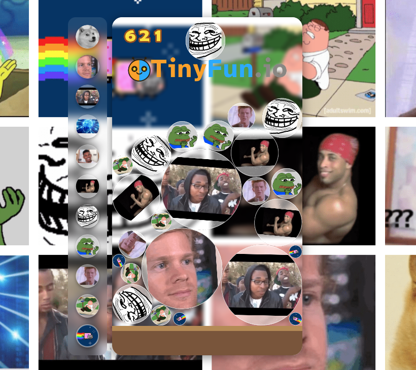 TinyFun Merge Memes