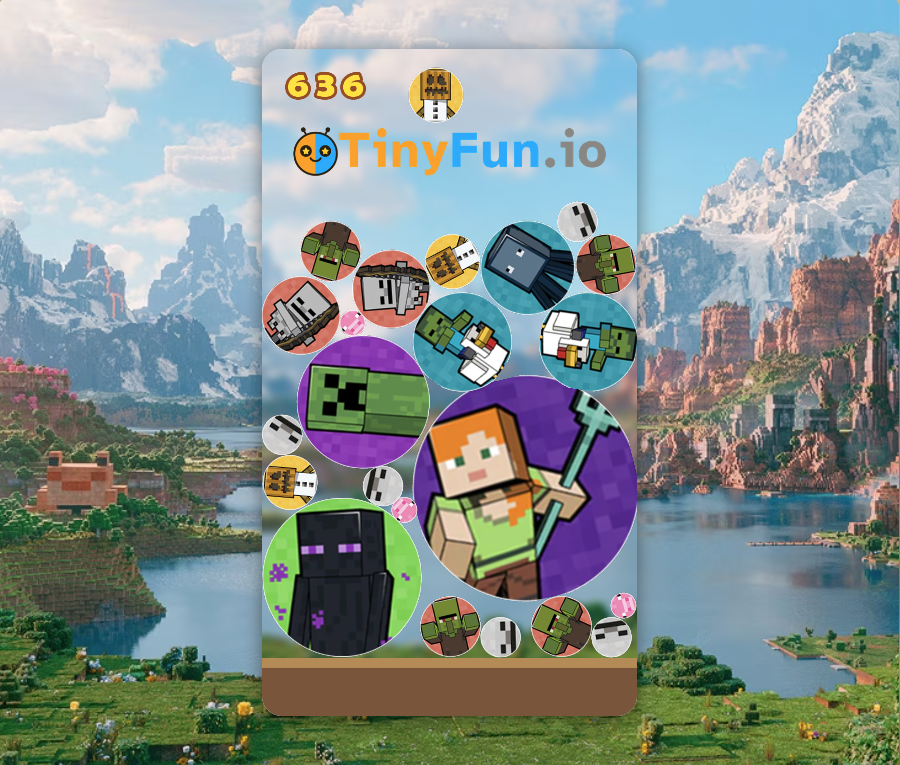 TinyFun Merge Minecraft