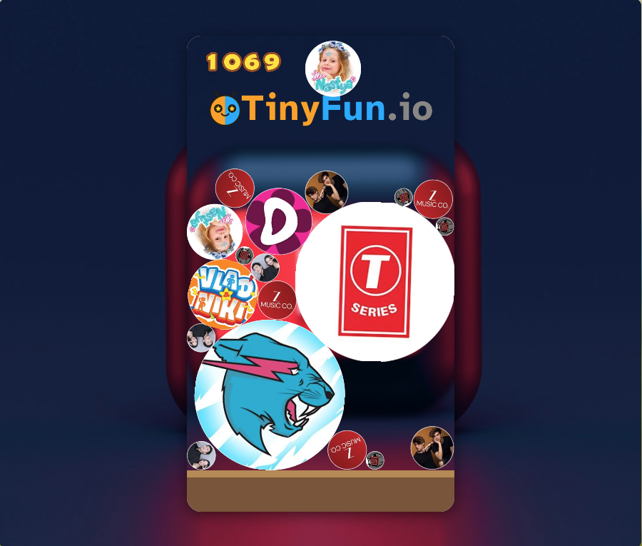 TinyFun Merge Youtuber
