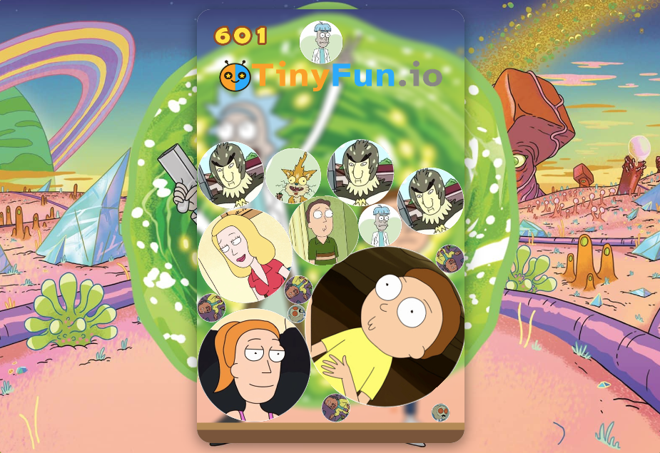 TinyFun Rick and Morty Merge
